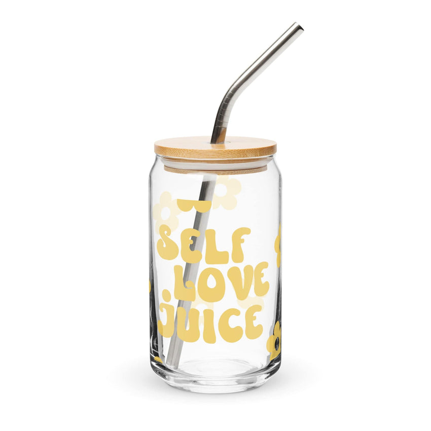 MoneyShot 16 oz With Lid & Straw Self love juice