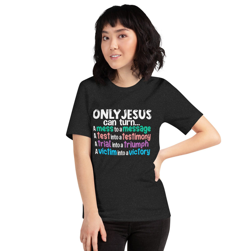 MoneyShot Black Heather / XS Only Jesus