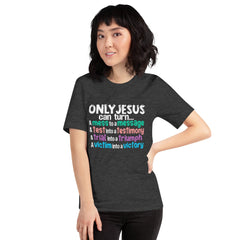 MoneyShot Dark Grey Heather / XS Only Jesus