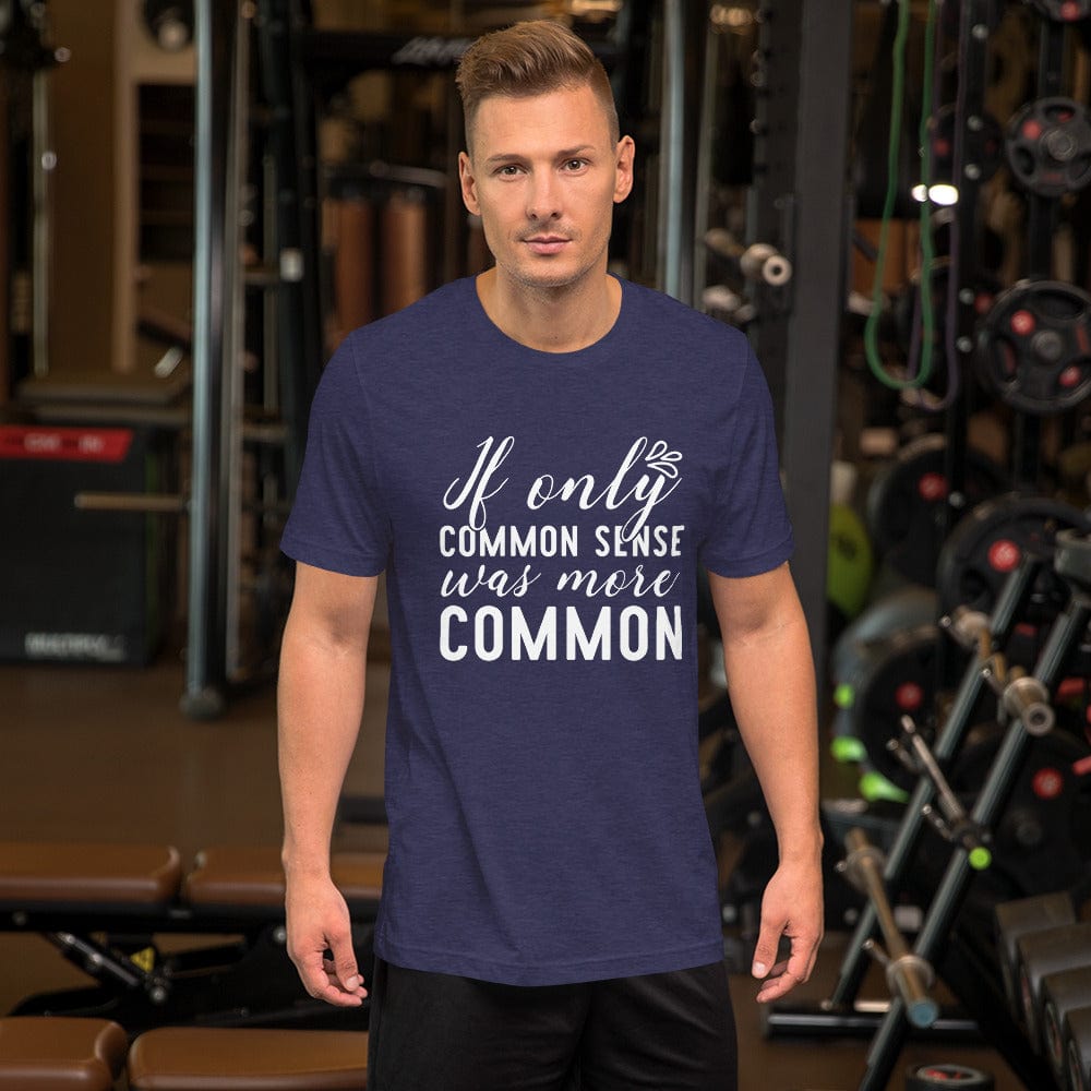 MoneyShot Heather Midnight Navy / XS Common sense