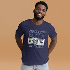 MoneyShot Heather Midnight Navy / XS Never met a dollar