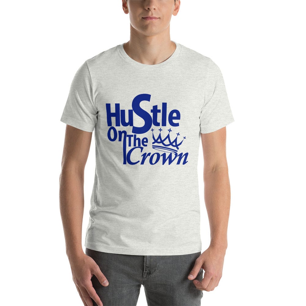 Absolutestacker2 Ash / S Hustle on the crown Custom T-shirt