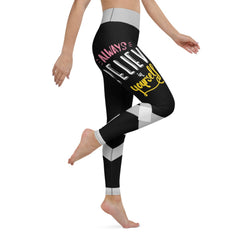 Absolutestacker2 Believe in yourself Yoga Leggings