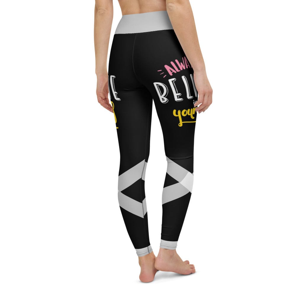 Absolutestacker2 Believe in yourself Yoga Leggings