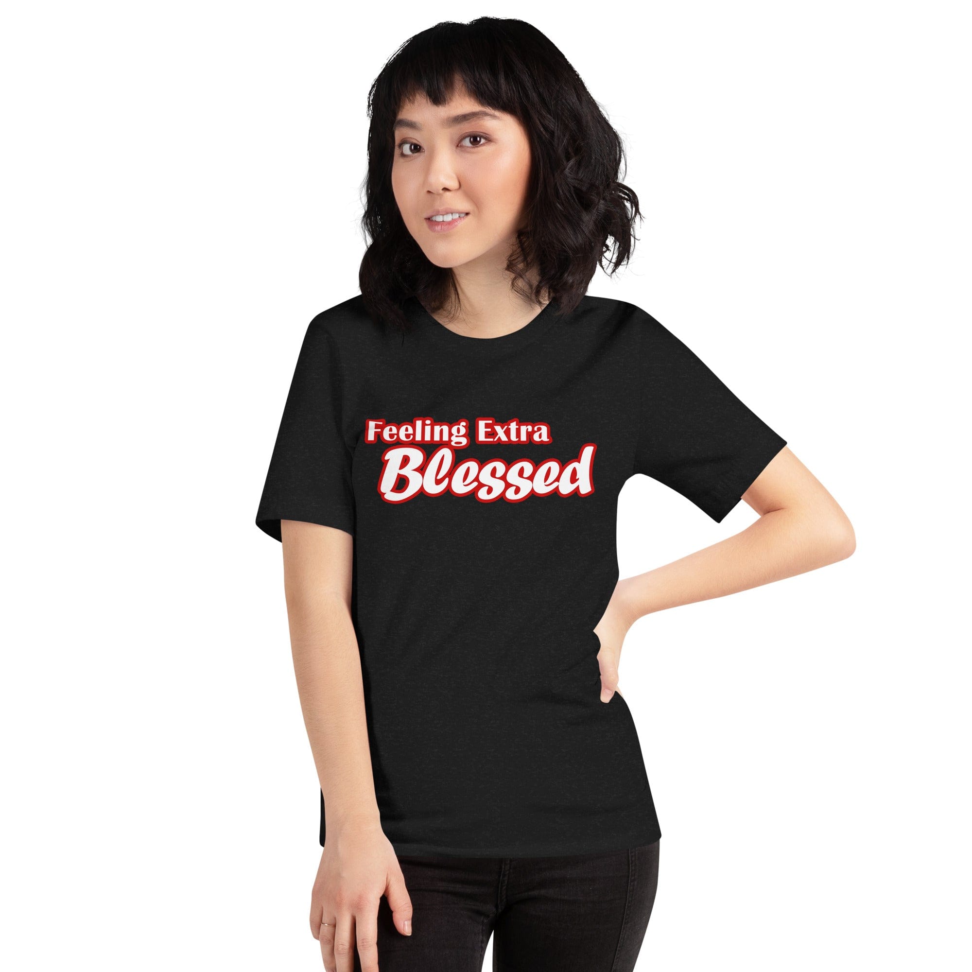 Absolutestacker2 Black Heather / XS Feeling extra blessings