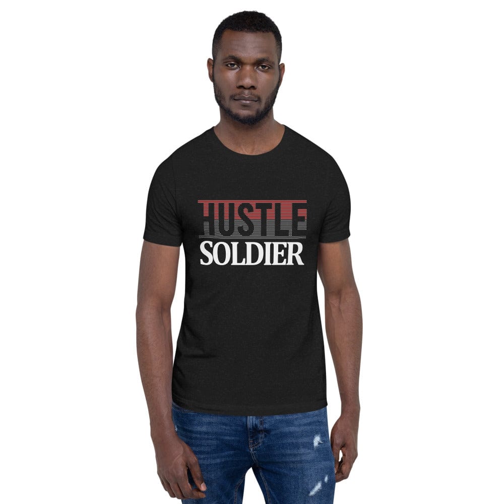 Absolutestacker2 Black Heather / XS Hustle soldier