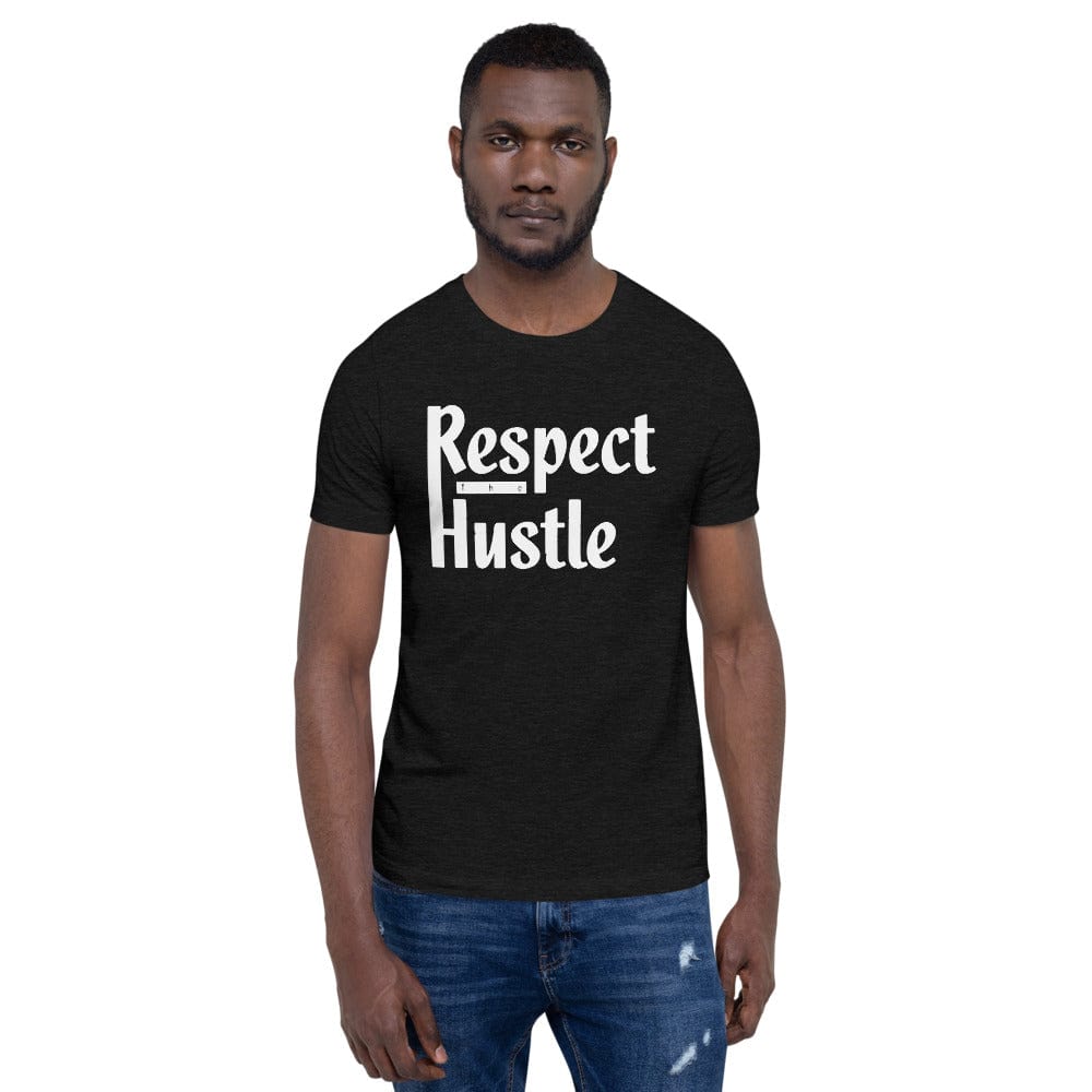 Absolutestacker2 Black Heather / XS Respect the hustle