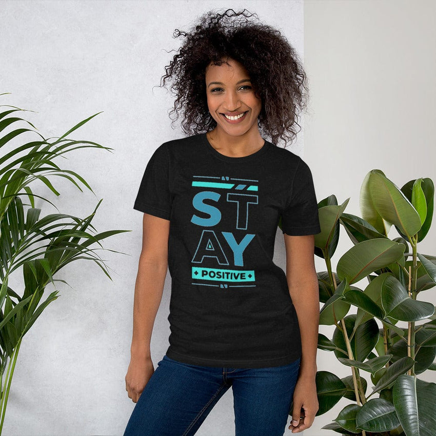 Absolutestacker2 Black Heather / XS Stay positive