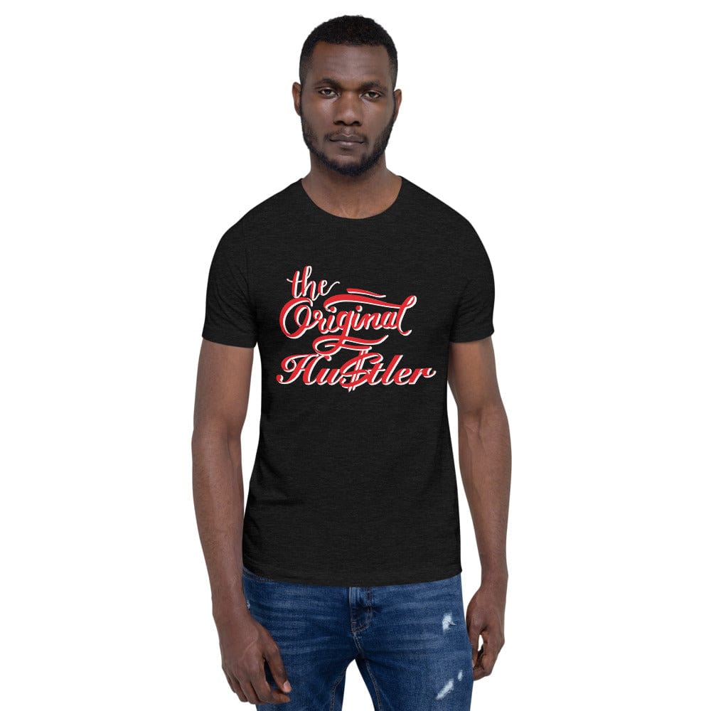 Absolutestacker2 Black Heather / XS The original hustler custom t-shirt