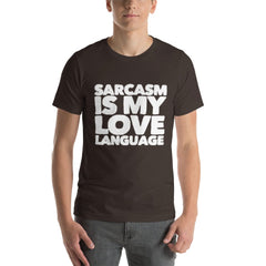 Absolutestacker2 Brown / S Sarcasm is my love