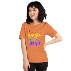 Absolutestacker2 Burnt Orange / XS Love Is Love