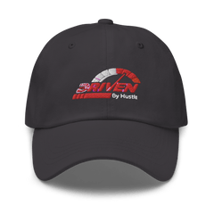 Absolutestacker2 Dark Grey Driven by hustle Dad hat