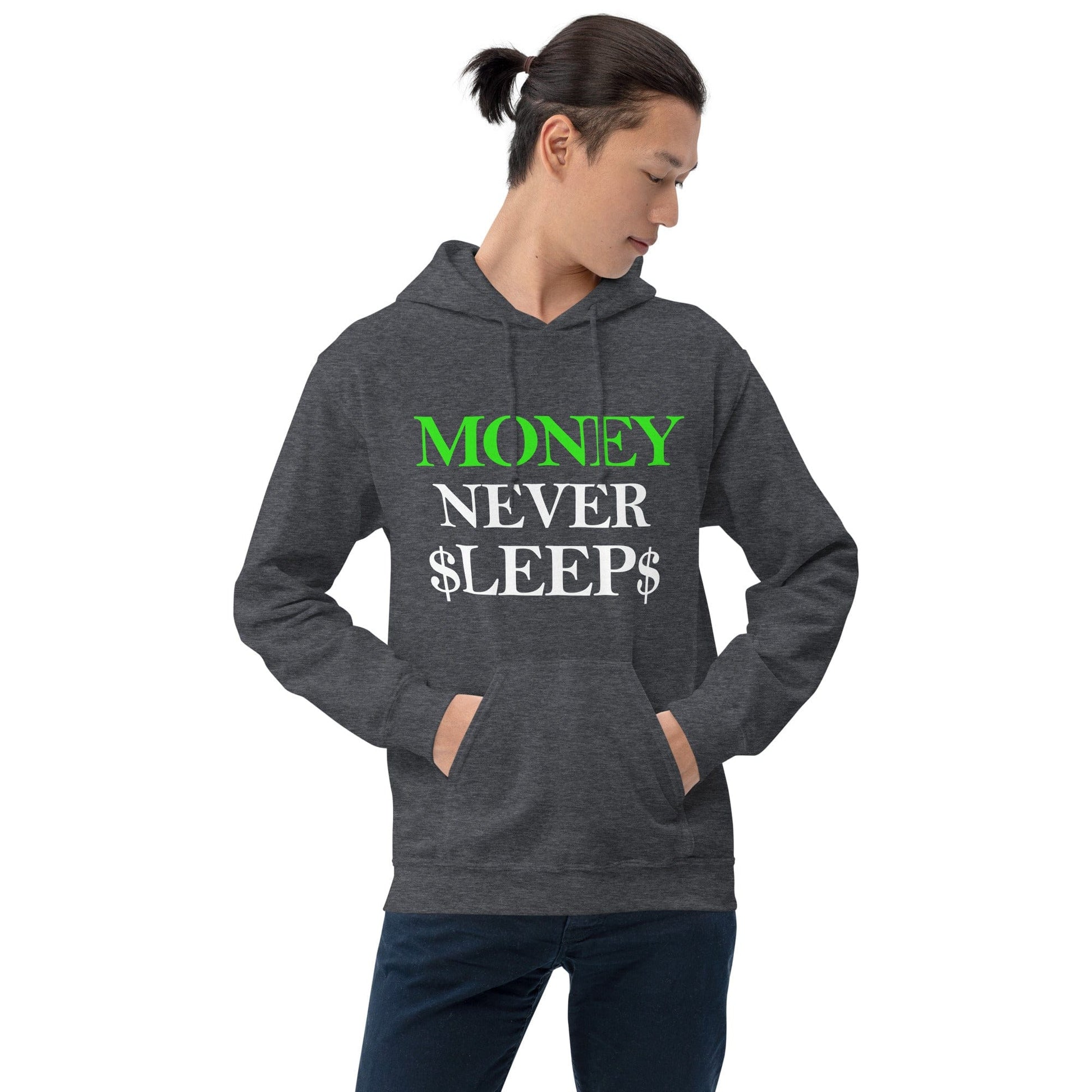 Absolutestacker2 Dark Heather / S Money never sleep