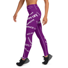 Absolutestacker2 Enjoy life Yoga Leggings