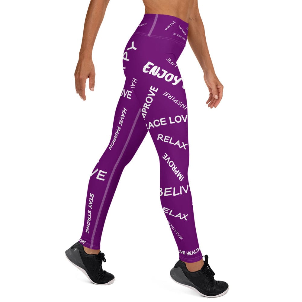 Absolutestacker2 Enjoy life Yoga Leggings