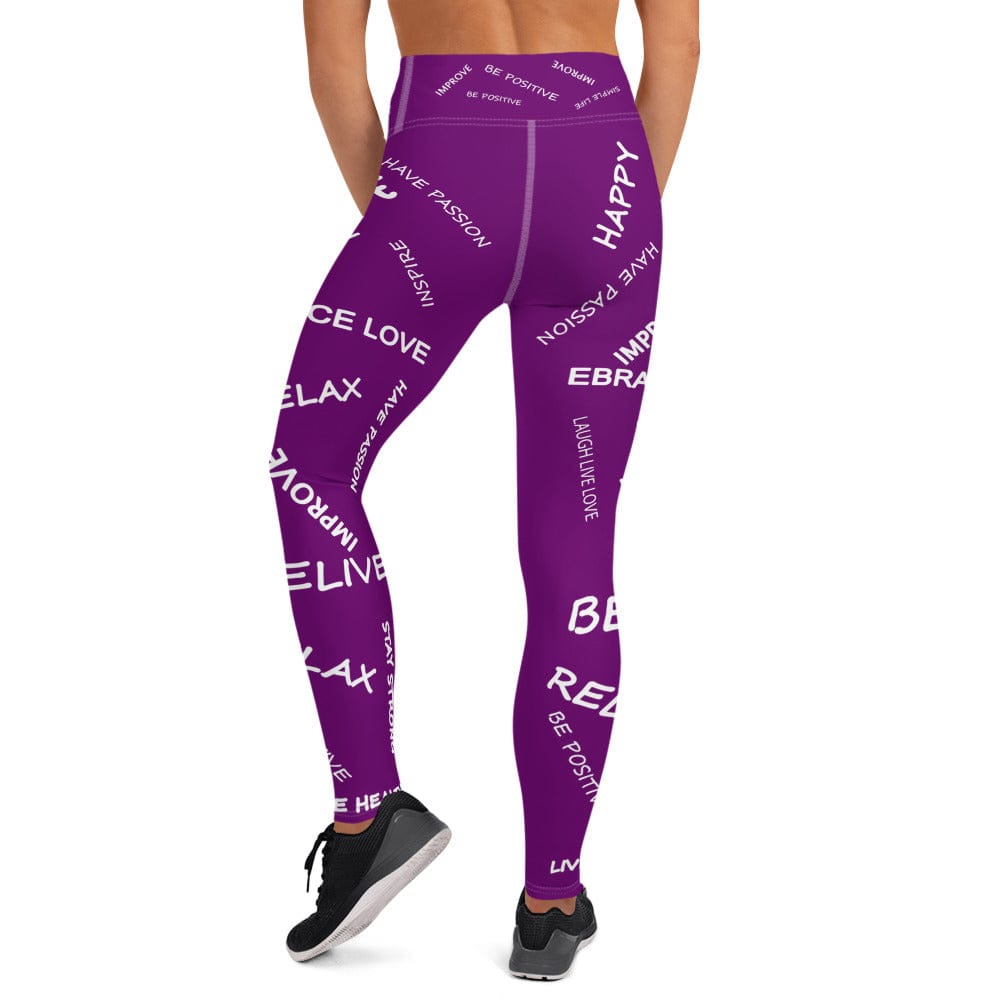 Absolutestacker2 Enjoy life Yoga Leggings