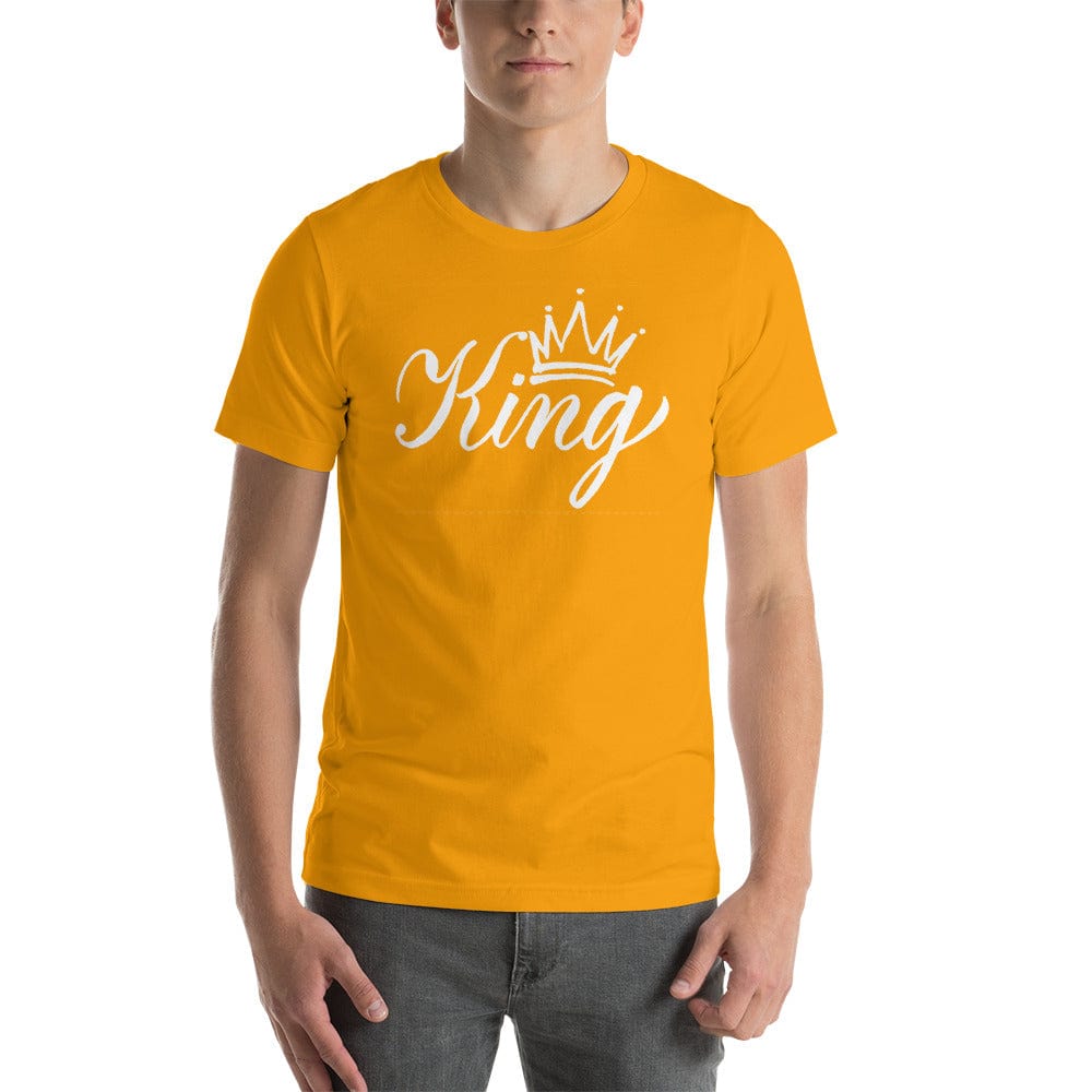 Absolutestacker2 Gold / S King Custom T-shirt