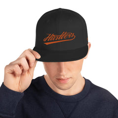 Absolutestacker2 Hats Black Hustlers Snapback Hat