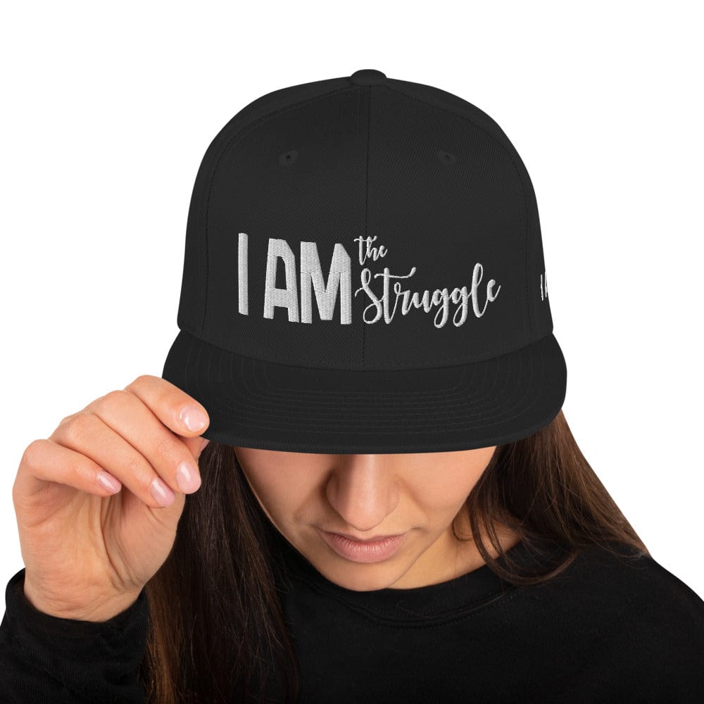 Absolutestacker2 Hats Black I am the struggle Hat