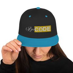 Absolutestacker2 Hats Black/ Teal Brocode