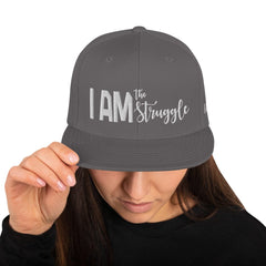 Absolutestacker2 Hats Dark Grey I am the struggle Hat