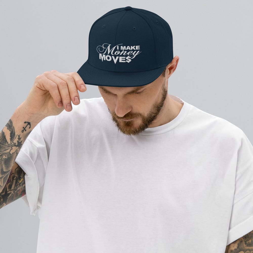 Absolutestacker2 Hats Dark Navy Money move