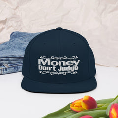 Absolutestacker2 Hats Money Don't judge Snapback Hat