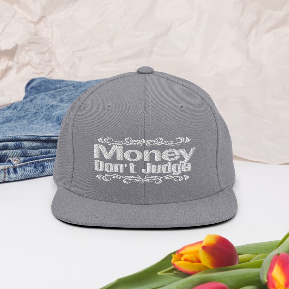 Absolutestacker2 Hats Money Don't judge Snapback Hat