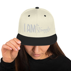 Absolutestacker2 Hats Natural/ Black I am the struggle Hat