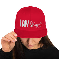 Absolutestacker2 Hats Red I am the struggle Hat