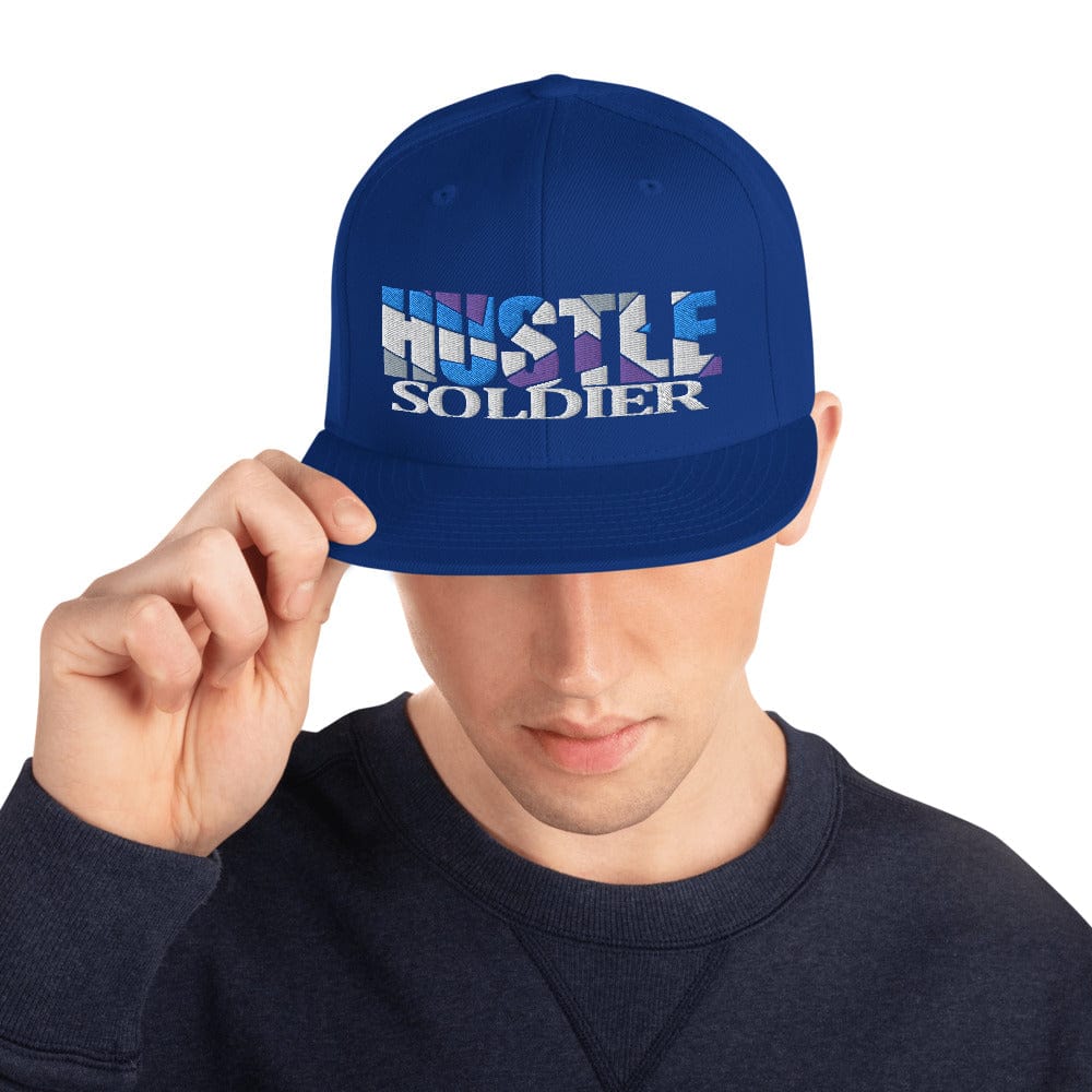Absolutestacker2 Hats Royal Blue Hustle soldier