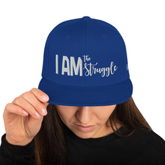 Absolutestacker2 Hats Royal Blue I am the struggle Hat