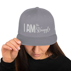 Absolutestacker2 Hats Silver I am the struggle Hat