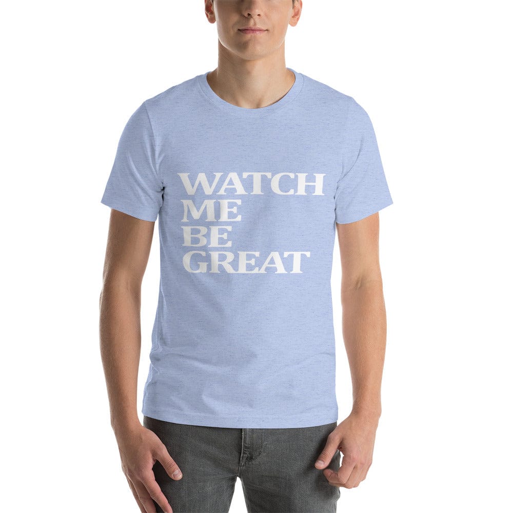 Absolutestacker2 Heather Blue / S Watch me be great