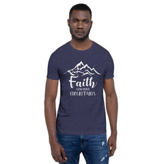 Absolutestacker2 Heather Midnight Navy / XS Faith can move mountains