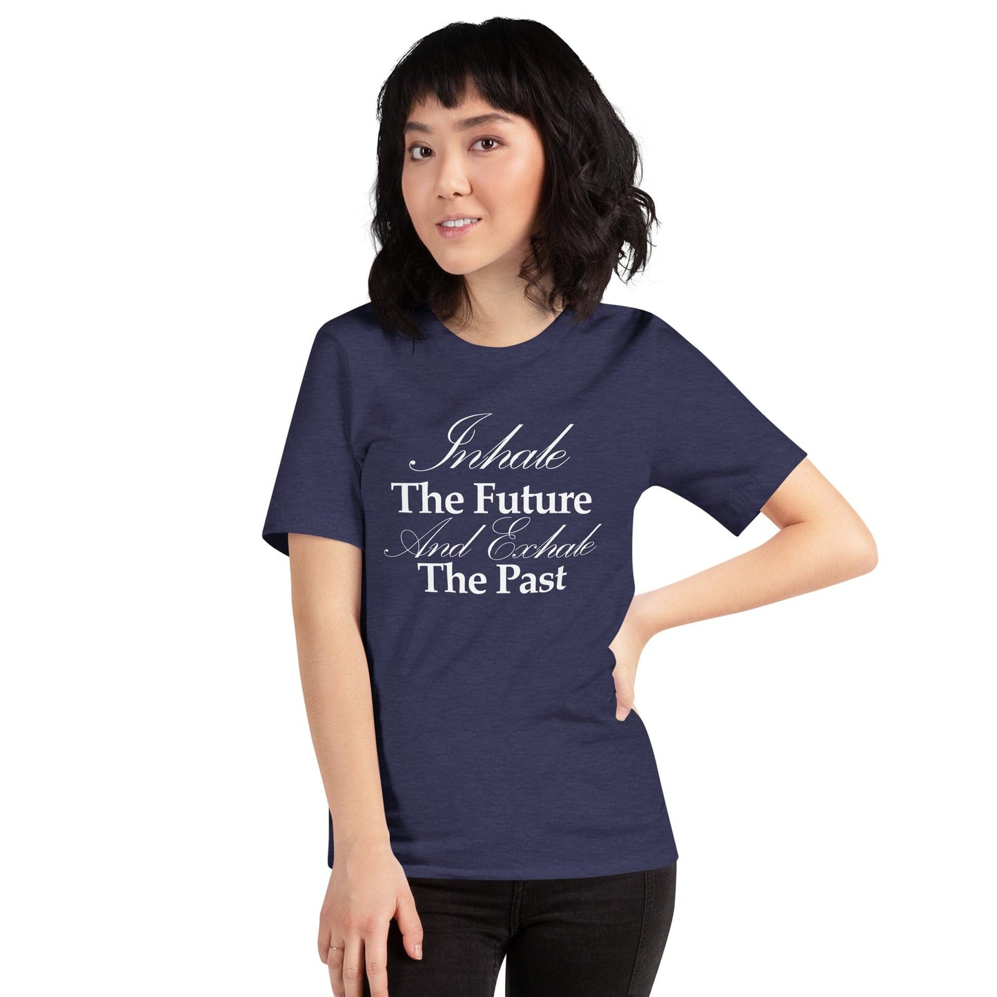 Absolutestacker2 Heather Midnight Navy / XS Inhale the future