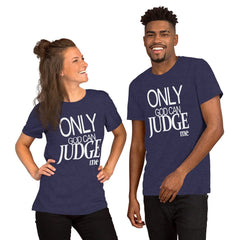 Absolutestacker2 Heather Midnight Navy / XS Only God can judge me