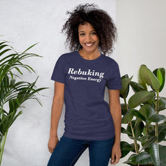 Absolutestacker2 Heather Midnight Navy / XS Rebuking negative energy