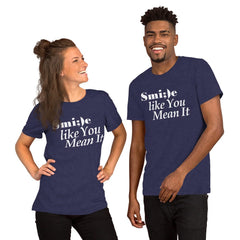 Absolutestacker2 Heather Midnight Navy / XS Smile like you ment it