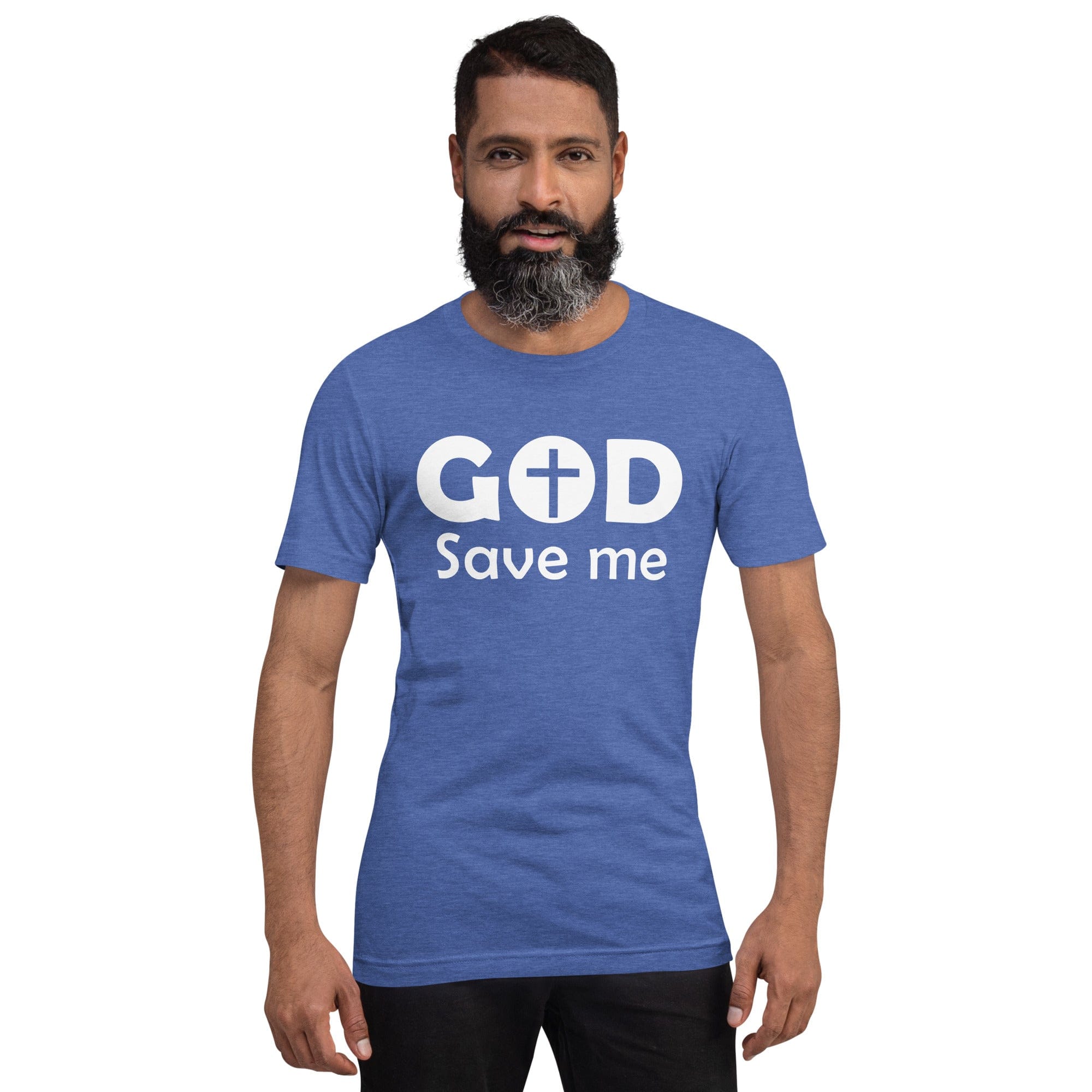 Absolutestacker2 Heather True Royal / S God save me