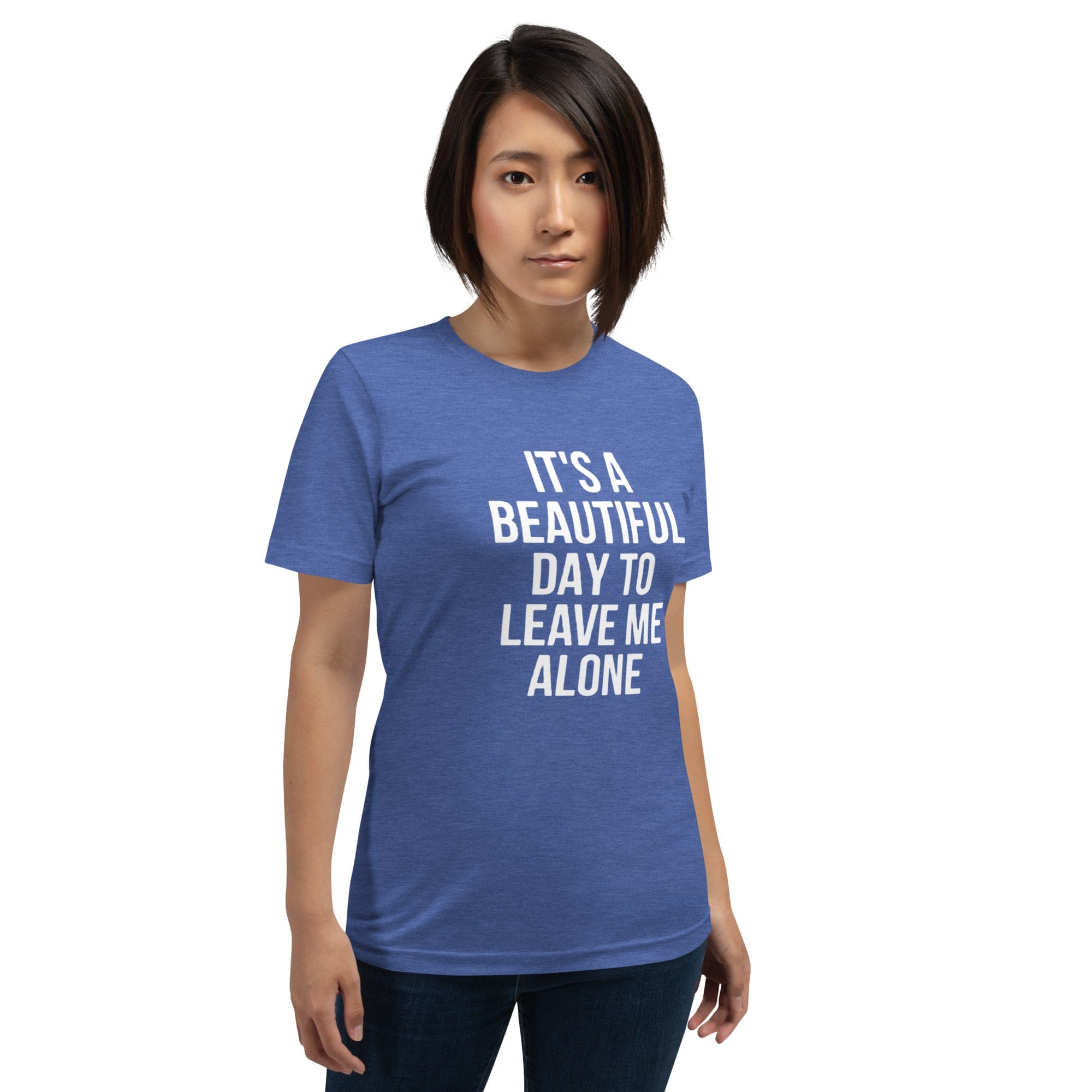 Absolutestacker2 Heather True Royal / S It's a beautiful day