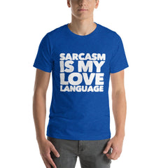 Absolutestacker2 Heather True Royal / S Sarcasm is my love