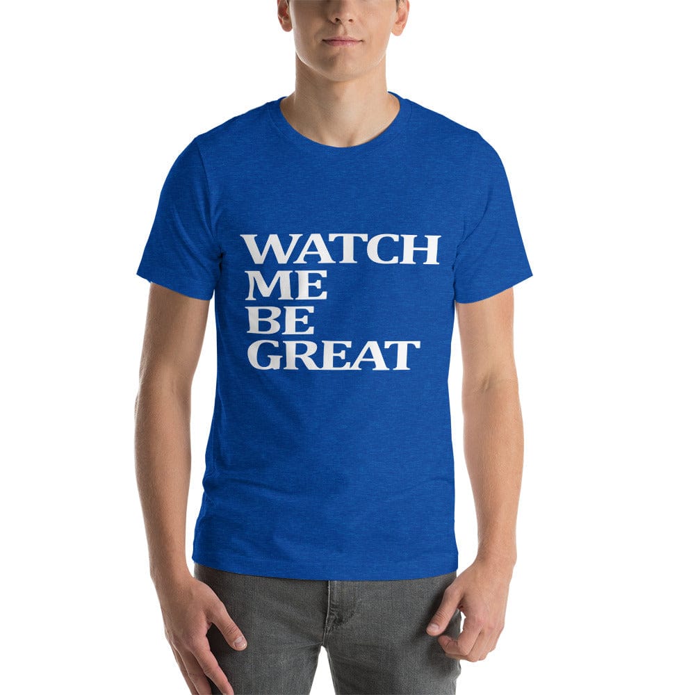 Absolutestacker2 Heather True Royal / S Watch me be great