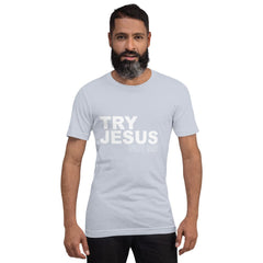 Absolutestacker2 Light Blue / XS Try Jesus