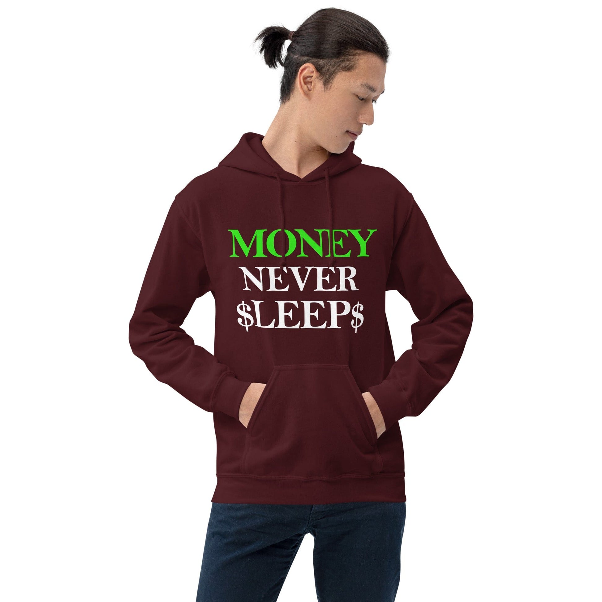 Absolutestacker2 Maroon / S Money never sleep