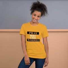 Absolutestacker2 Mustard / XS Pray more less worry