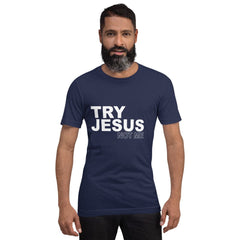 Absolutestacker2 Navy / XS Try Jesus