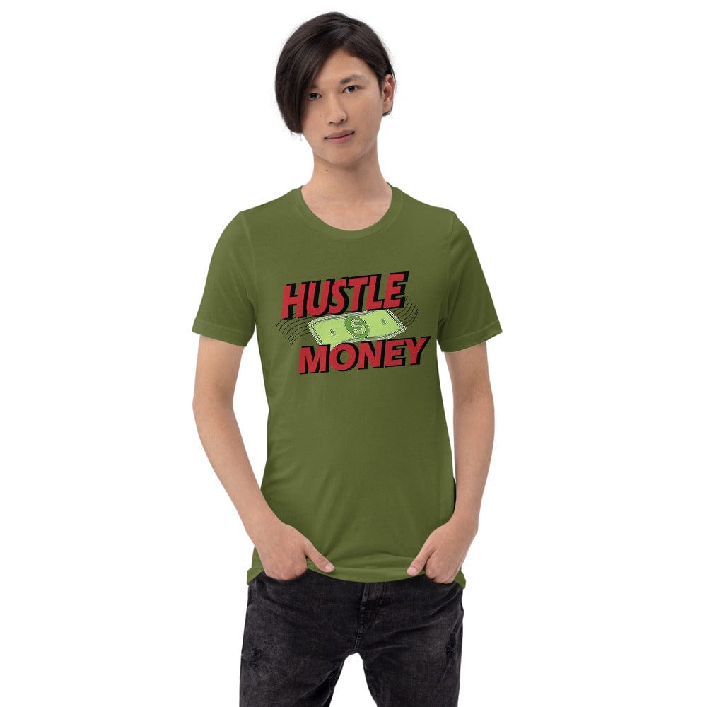 Absolutestacker2 Olive / S Hustle money Custom T-shirts