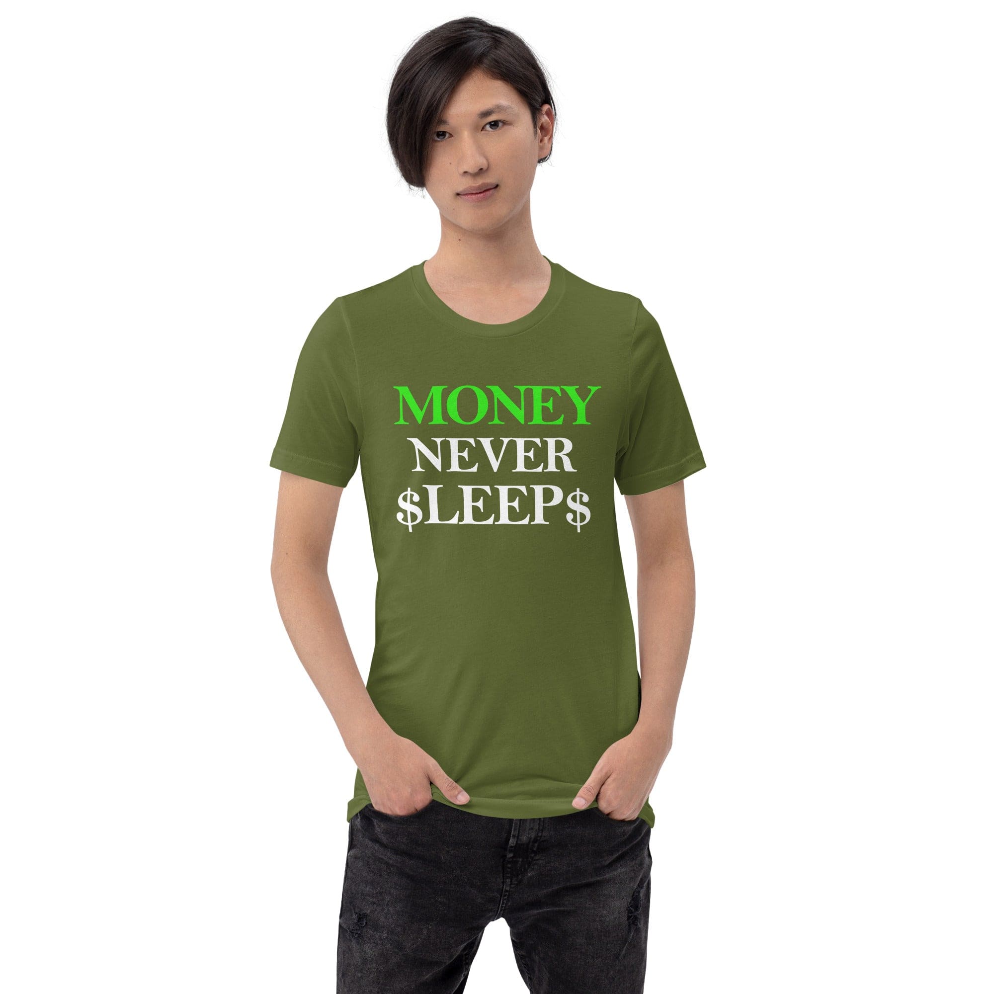 Absolutestacker2 Olive / S Money never sleep