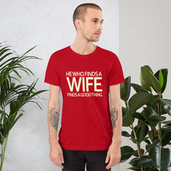 Absolutestacker2 Red / S He who finds a good wife